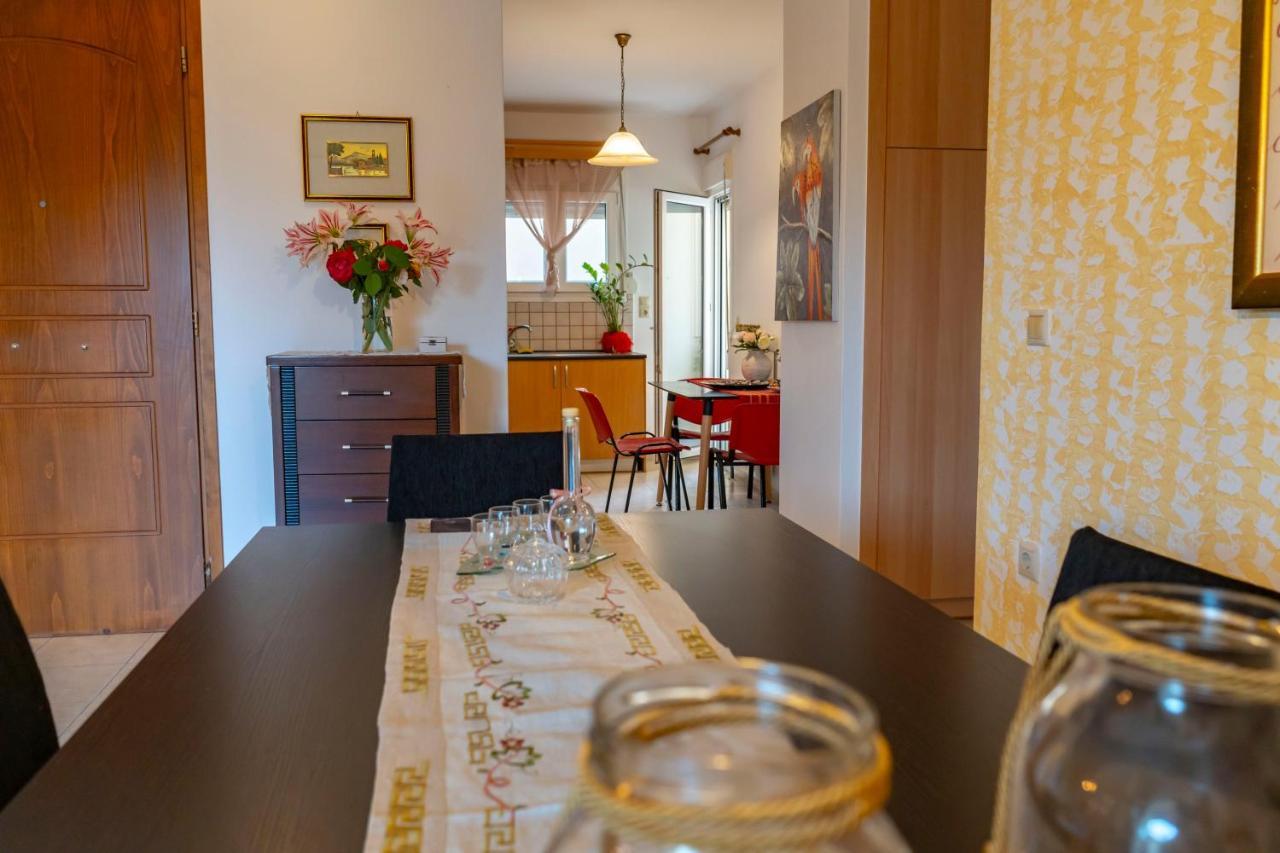 A Quiet Apartment Close To The Sea Gouves Bagian luar foto