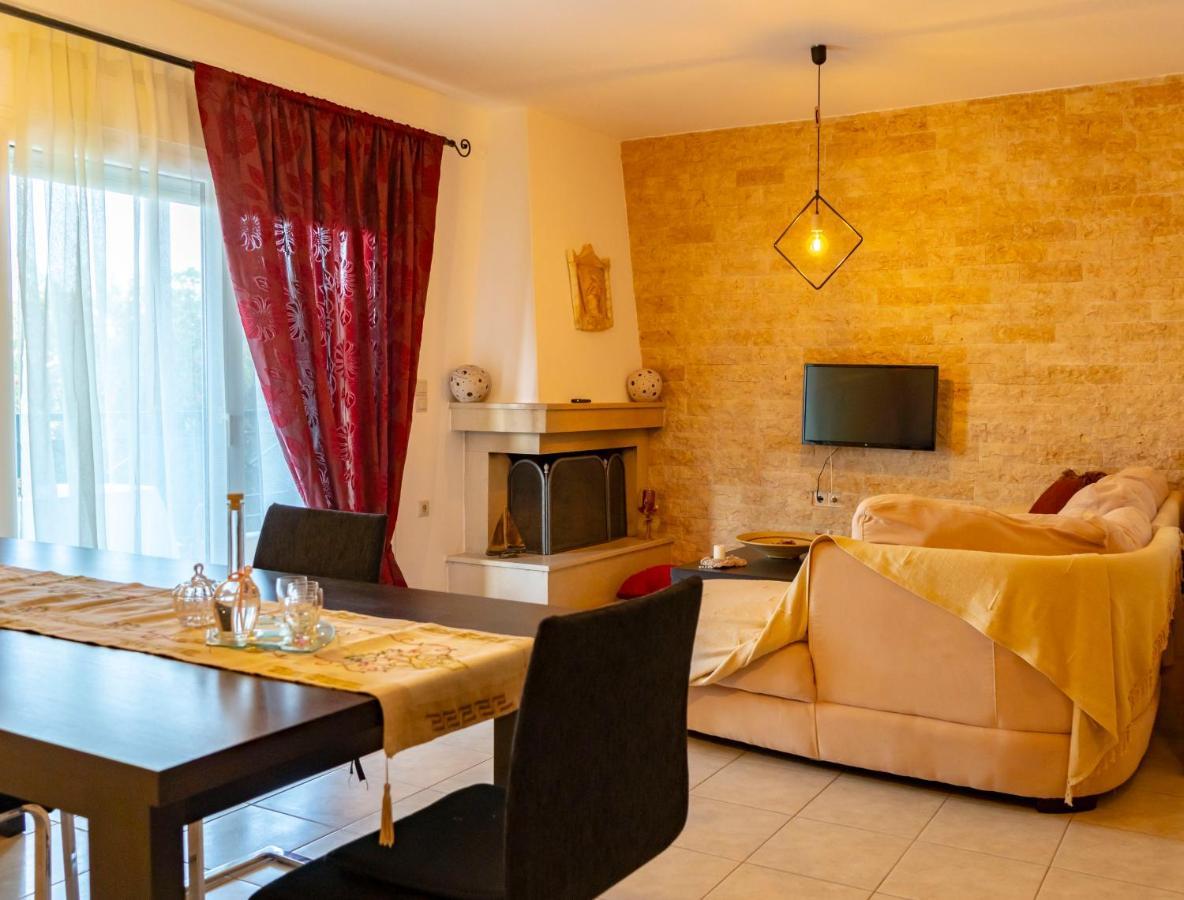 A Quiet Apartment Close To The Sea Gouves Bagian luar foto