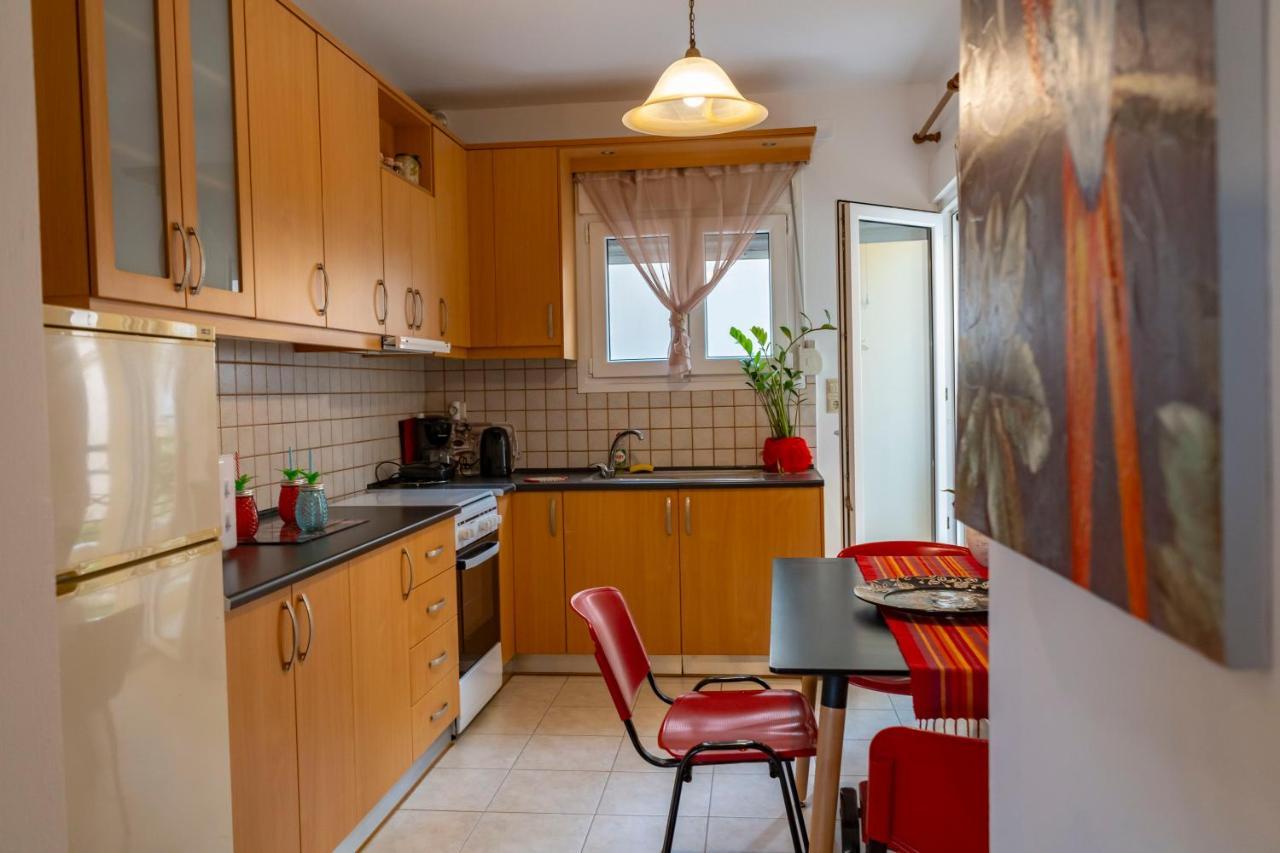 A Quiet Apartment Close To The Sea Gouves Bagian luar foto