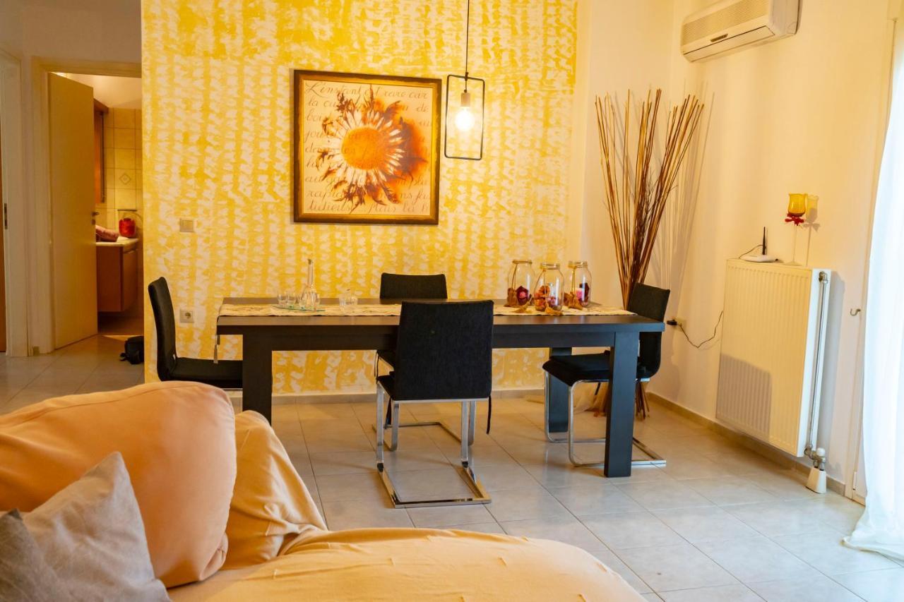 A Quiet Apartment Close To The Sea Gouves Bagian luar foto